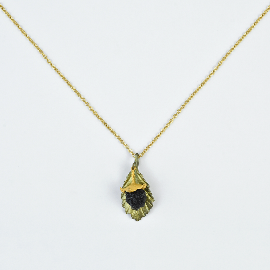 Blackberry Pendant Necklace - Goldmakers Fine Jewelry