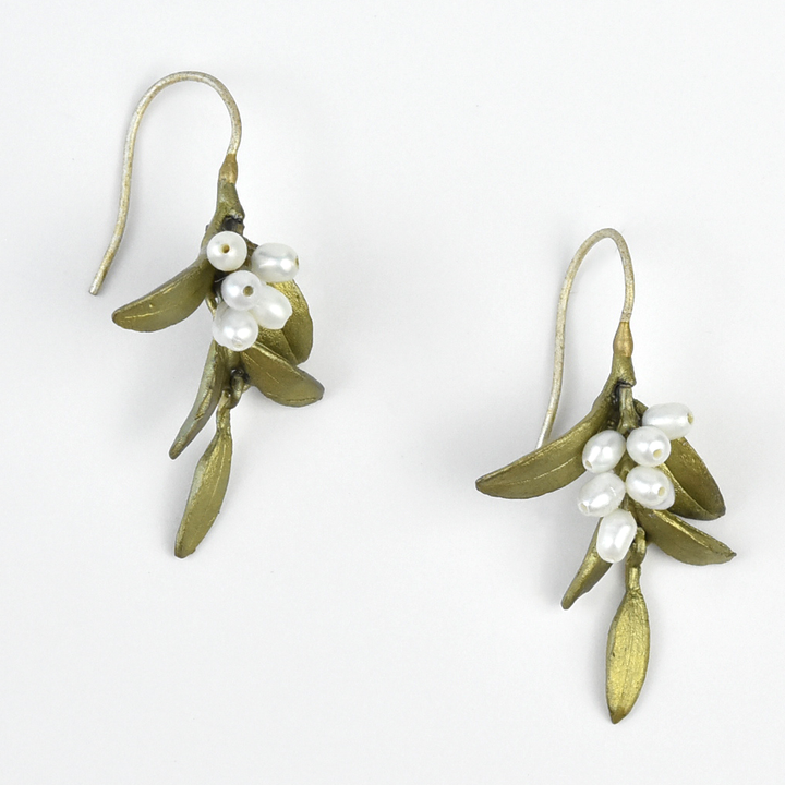 Flowering Myrtle Earrings - Goldmakers Fine Jewelry