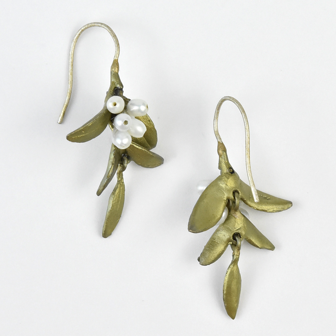 Flowering Myrtle Earrings - Goldmakers Fine Jewelry