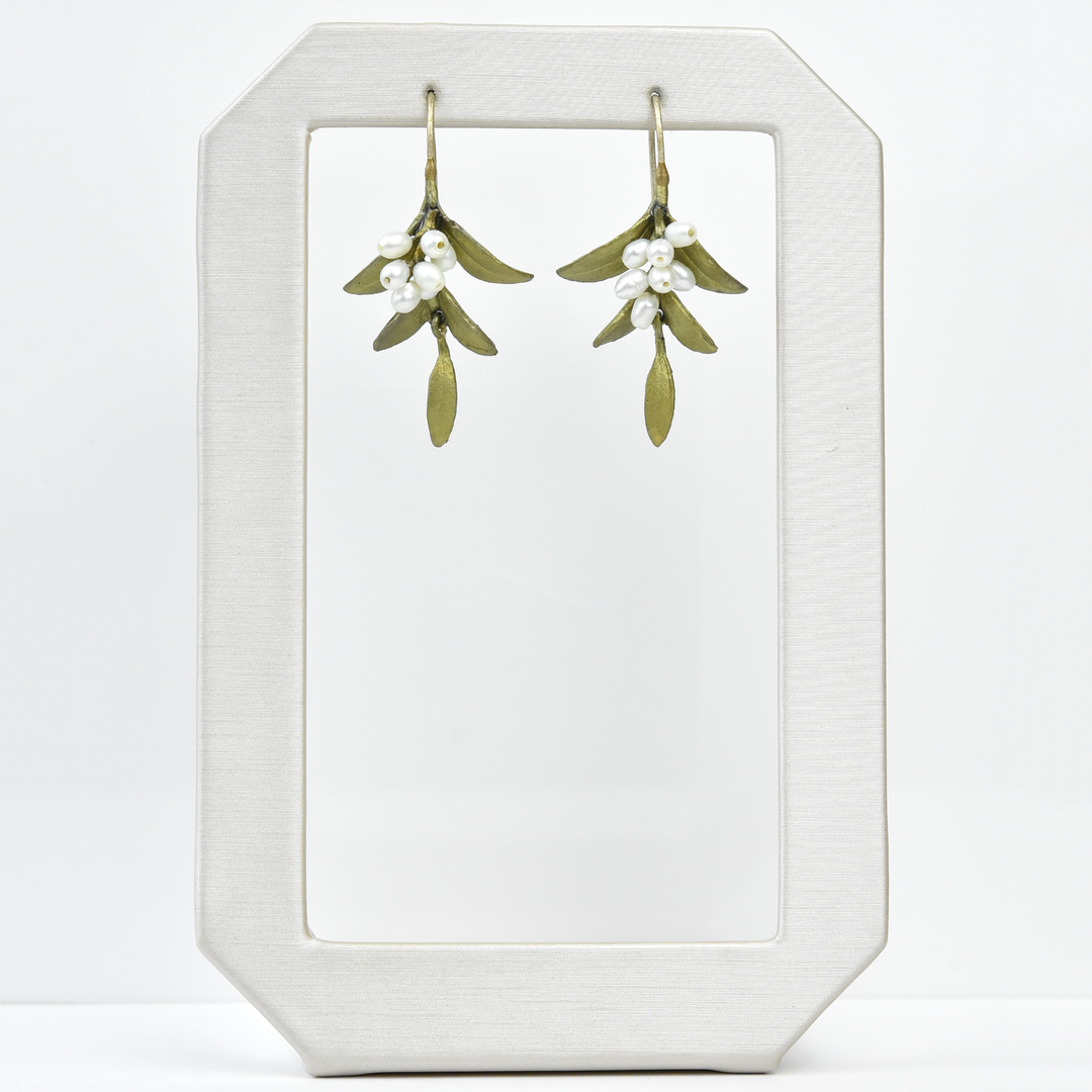 Flowering Myrtle Earrings - Goldmakers Fine Jewelry