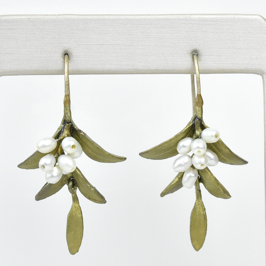 Flowering Myrtle Earrings - Goldmakers Fine Jewelry