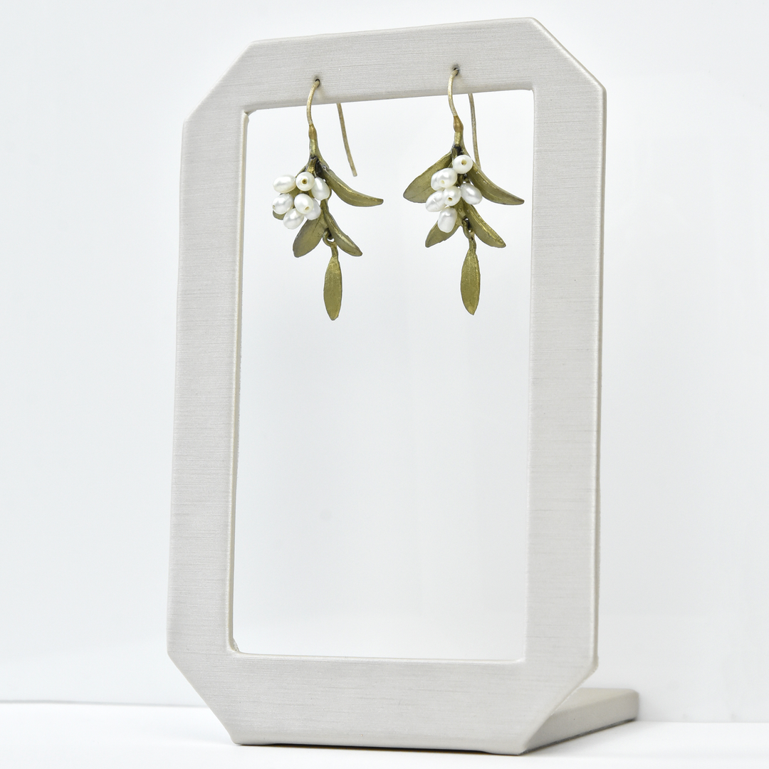 Flowering Myrtle Earrings - Goldmakers Fine Jewelry