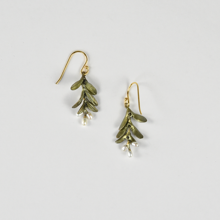 Garden Vine Earrings - Goldmakers Fine Jewelry
