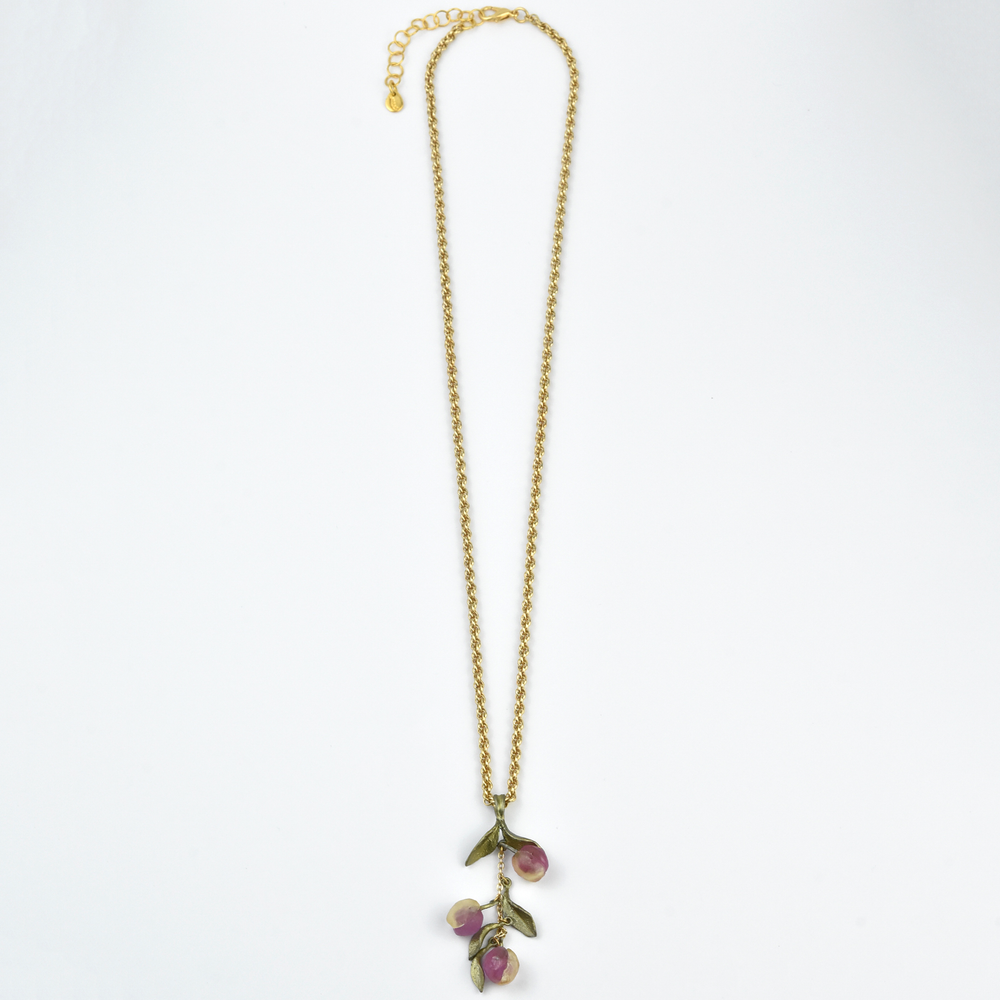 Peach Tree Necklace - Goldmakers Fine Jewelry