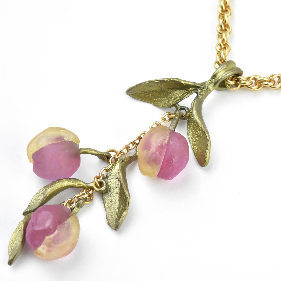 Peach Tree Necklace - Goldmakers Fine Jewelry