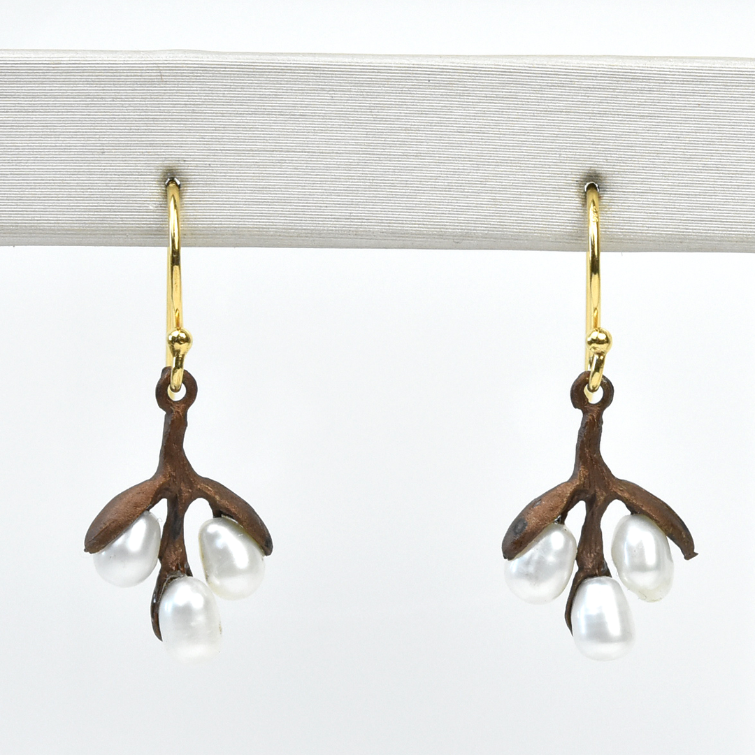 Pussy Willow Earrings - Goldmakers Fine Jewelry