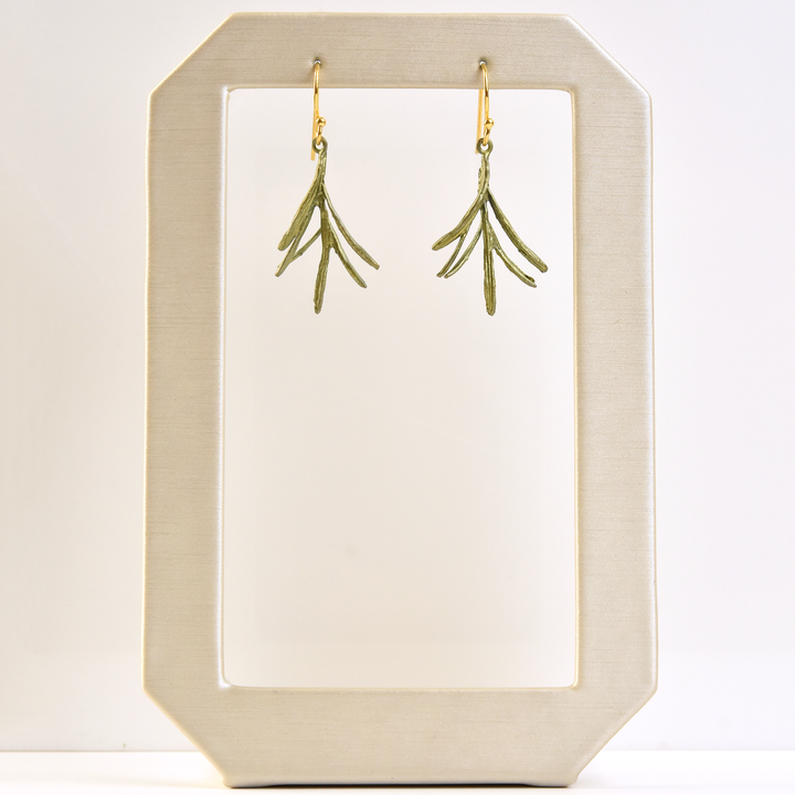 Small Rosemary French Wire Earrings - Goldmakers Fine Jewelry