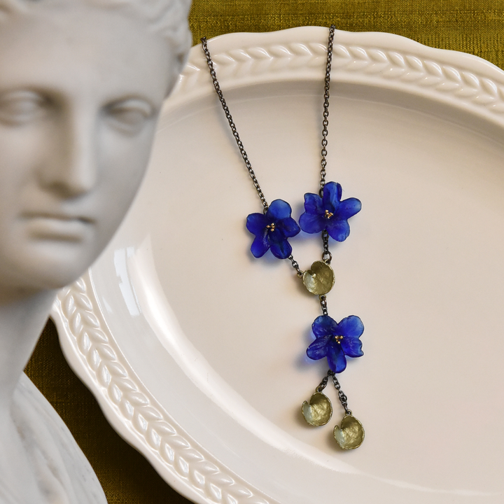 Wild Violet Lariat - Goldmakers Fine Jewelry