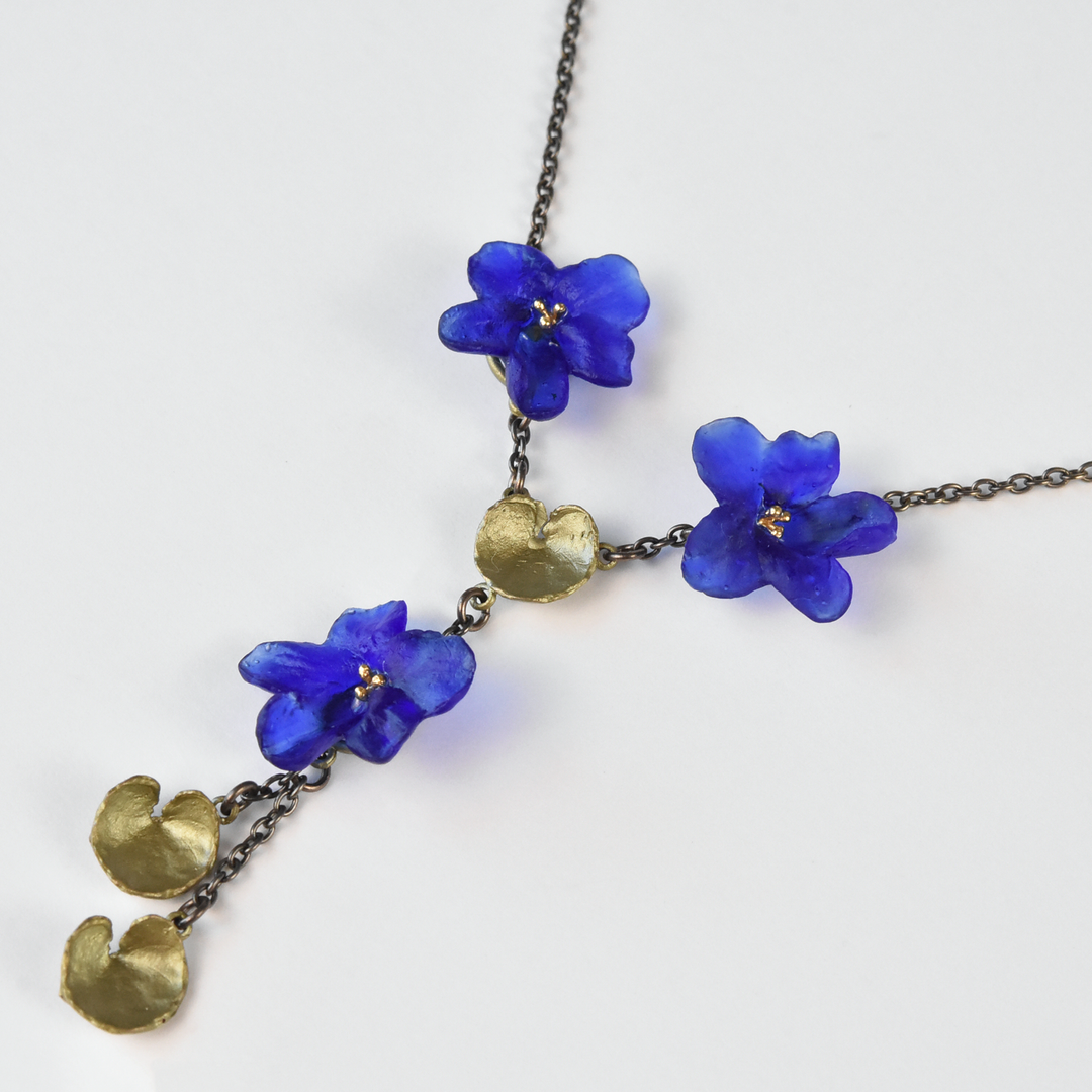 Wild Violet Lariat - Goldmakers Fine Jewelry