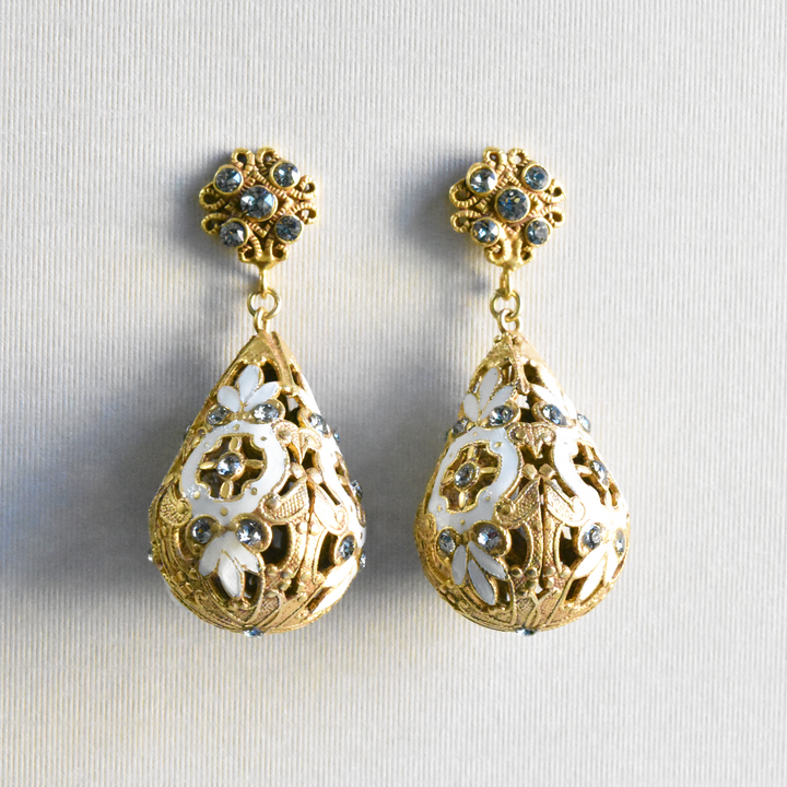 Miss Oberoi Drop Earrings - Goldmakers Fine Jewelry