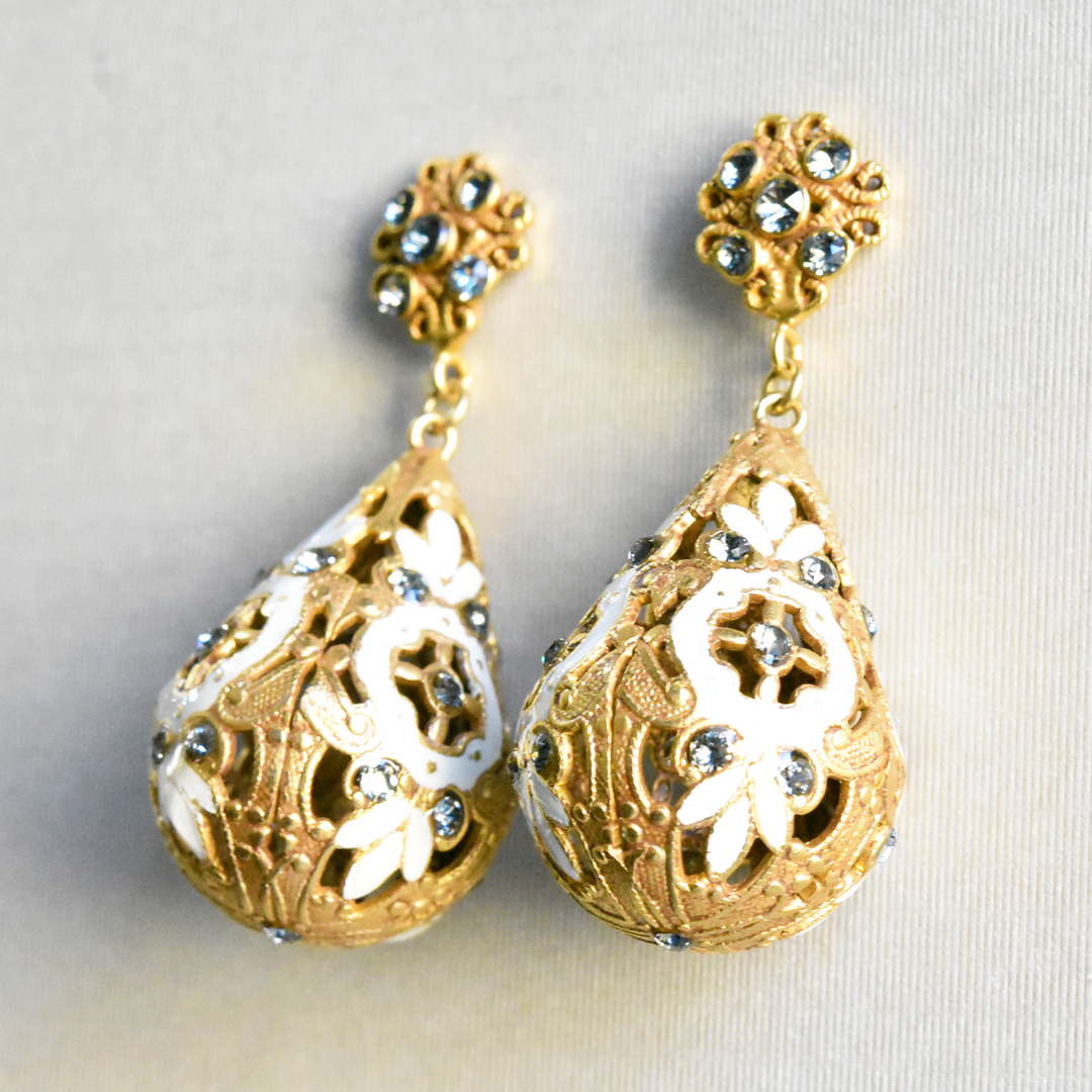 Miss Oberoi Drop Earrings - Goldmakers Fine Jewelry