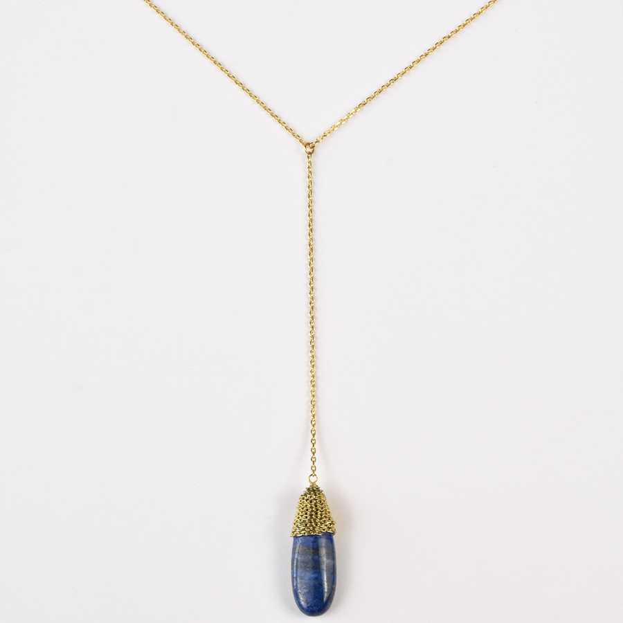 Adelina Lariat Necklace - Goldmakers Fine Jewelry