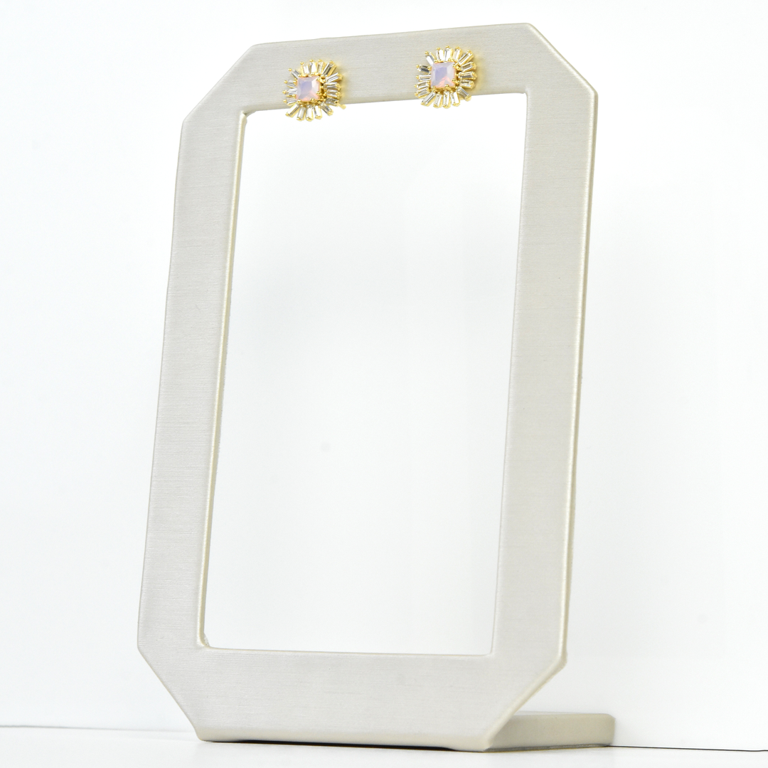 Amalie Rose Opal Studs - Goldmakers Fine Jewelry