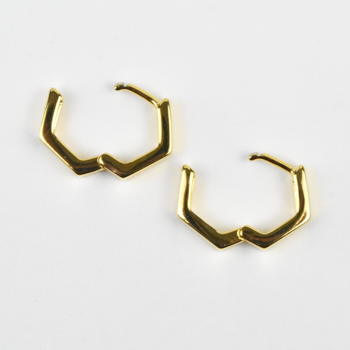 Amanda Hoop Earrings - Goldmakers Fine Jewelry