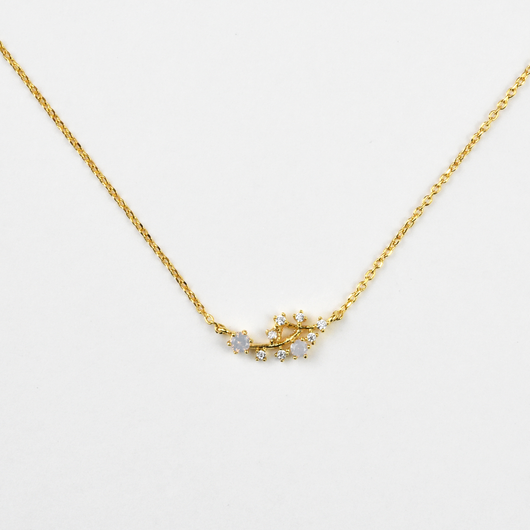 Petite Sakura Necklace - Goldmakers Fine Jewelry