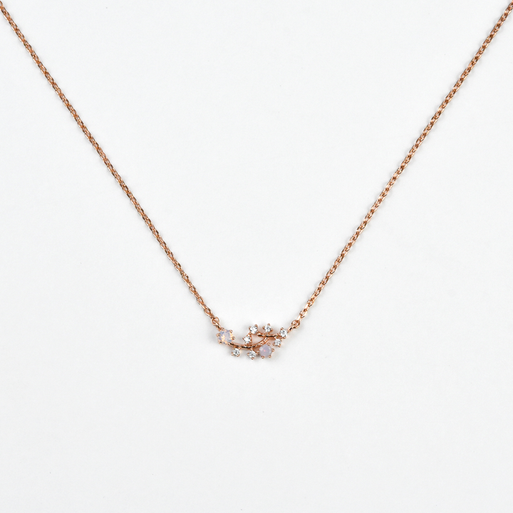 Petite Sakura Necklace - Goldmakers Fine Jewelry