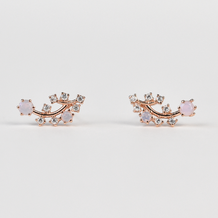 Petite Sakura Studs - Goldmakers Fine Jewelry
