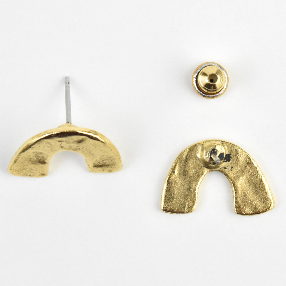 Arc Studs - Goldmakers Fine Jewelry