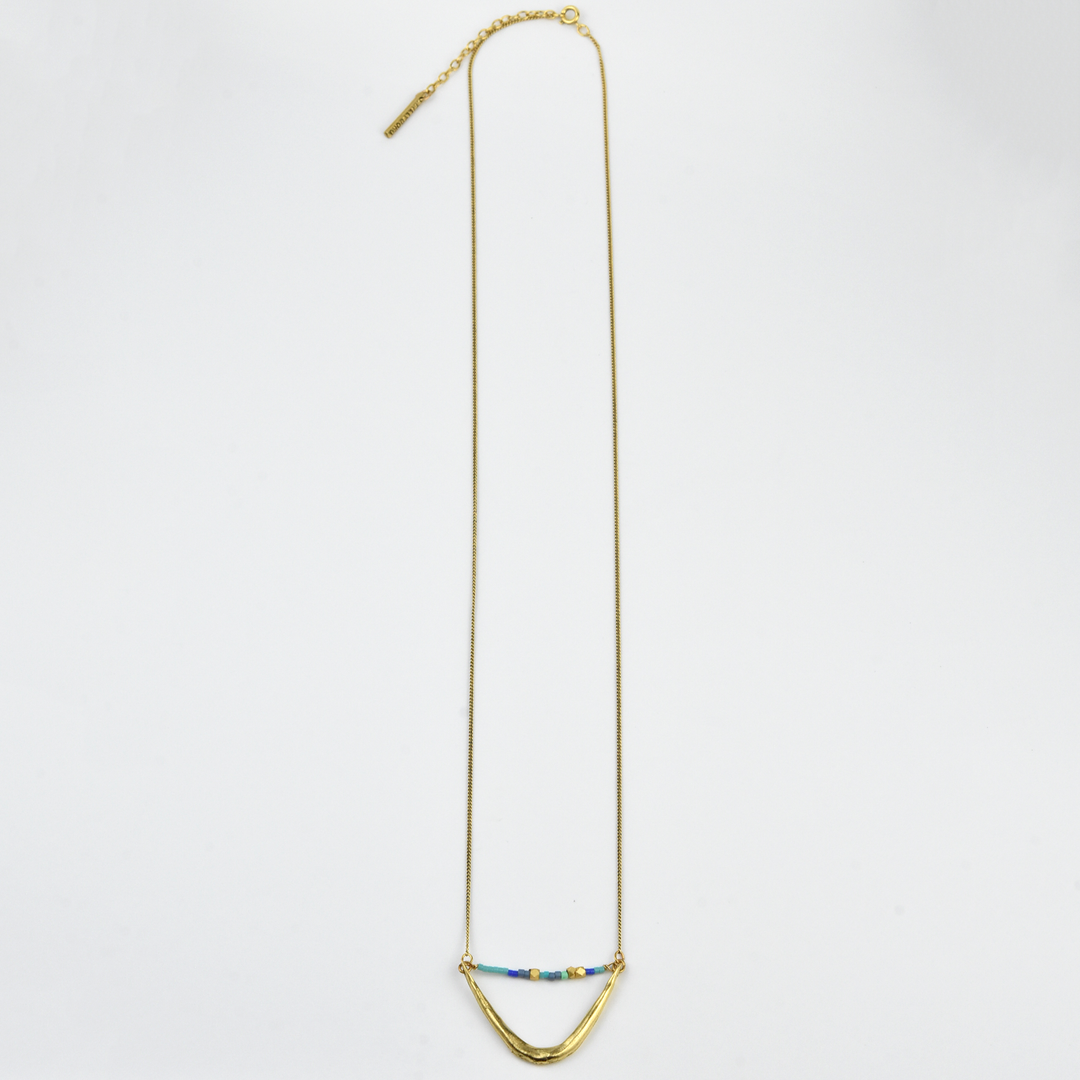 Beaded Valley Necklace - Goldmakers Fine Jewelry