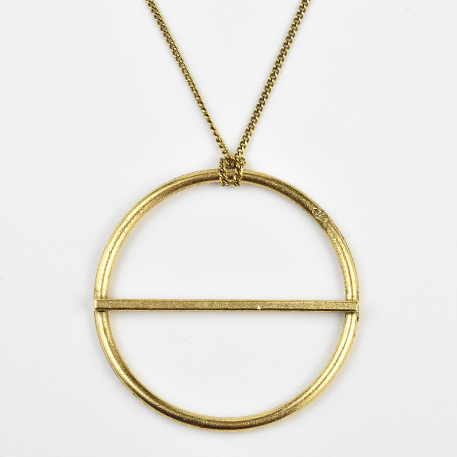 Saturn Necklace - Goldmakers Fine Jewelry