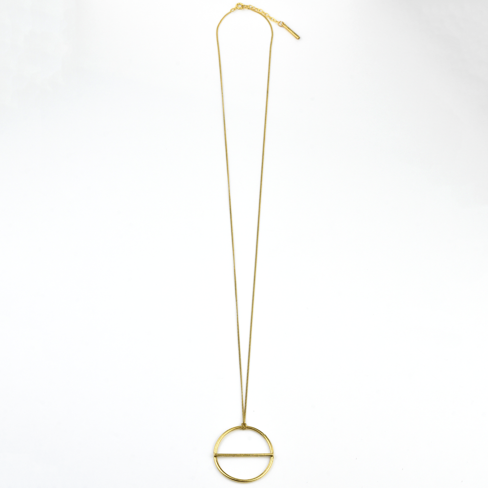 Saturn Necklace - Goldmakers Fine Jewelry