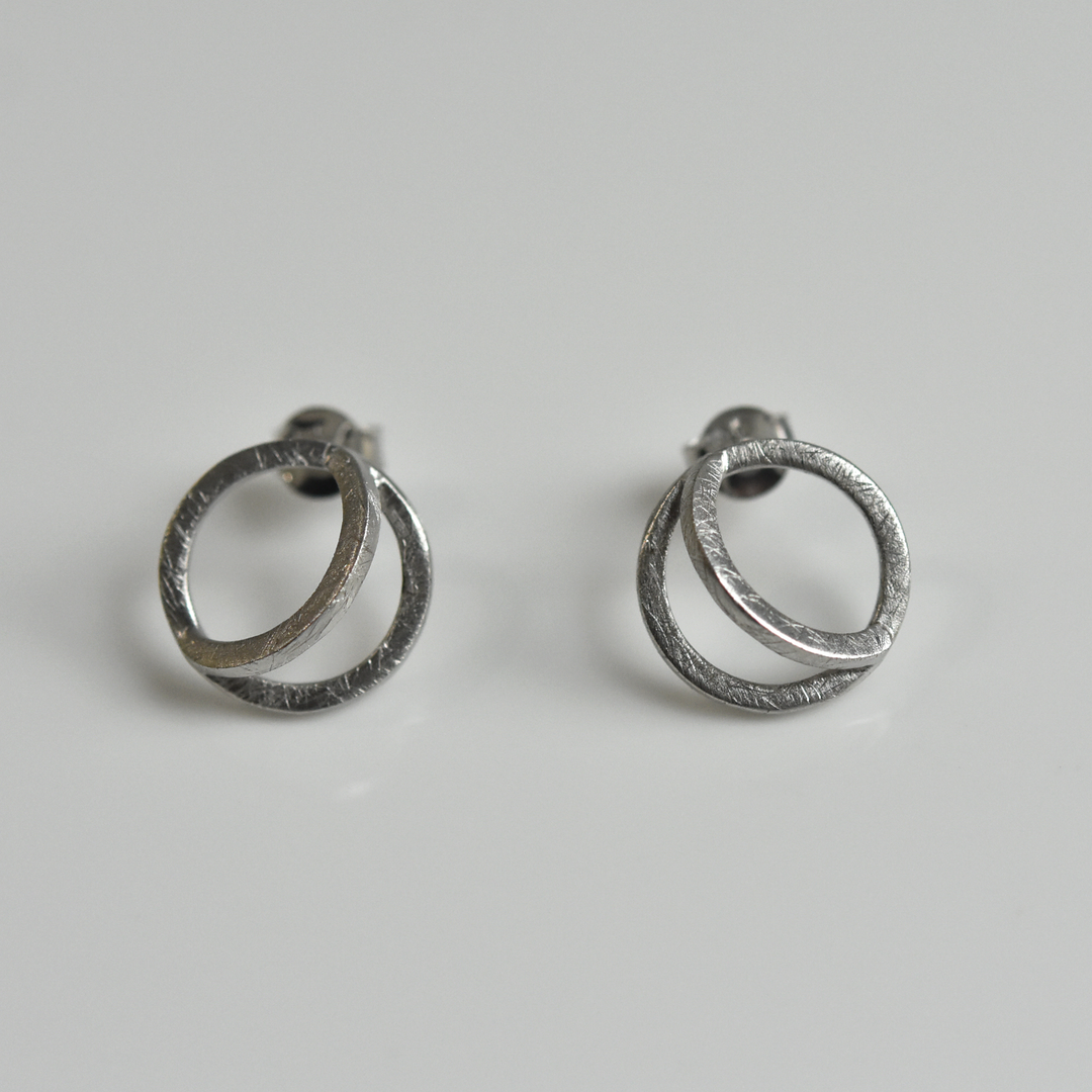 Valentina Silver Stud Earrings - Goldmakers Fine Jewelry