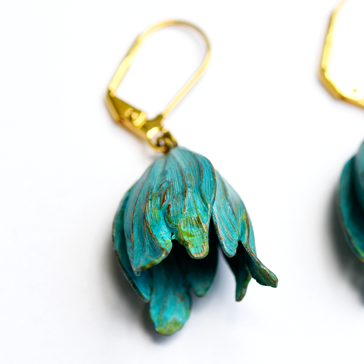 Verdi Tulip Earrings - Goldmakers Fine Jewelry