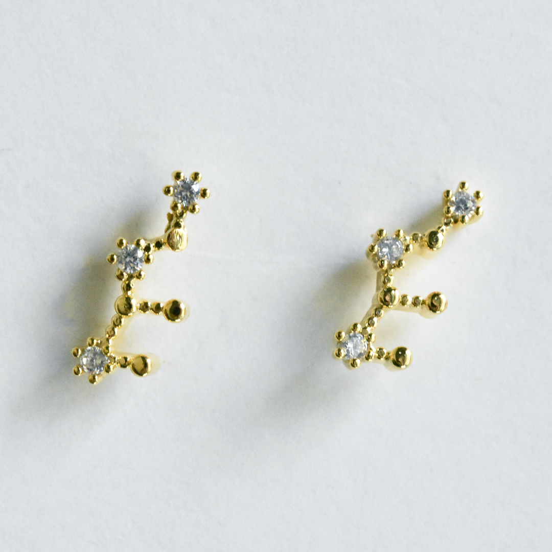 Virgo 2025 constellation earrings