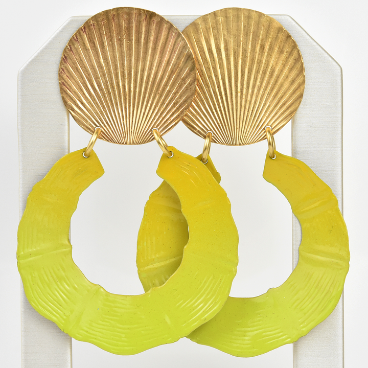 Bambou Earrings - Goldmakers Fine Jewelry