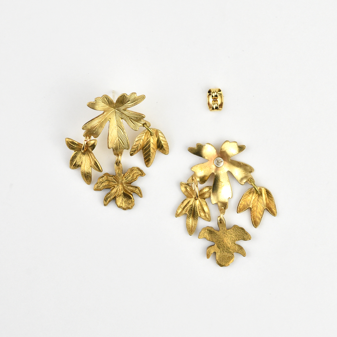 Botanica Earrings - Goldmakers Fine Jewelry