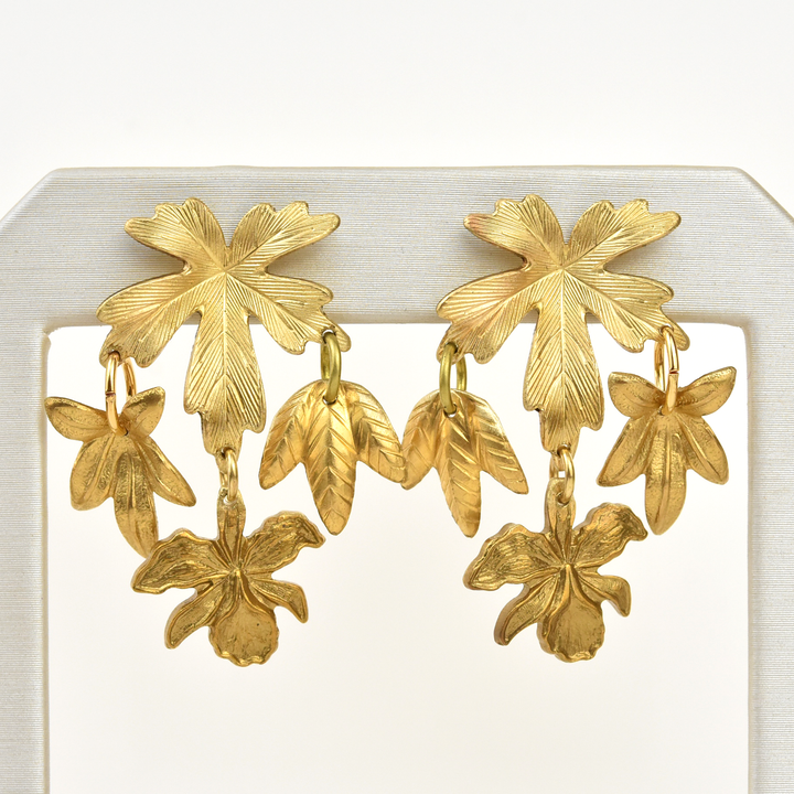 Botanica Earrings - Goldmakers Fine Jewelry