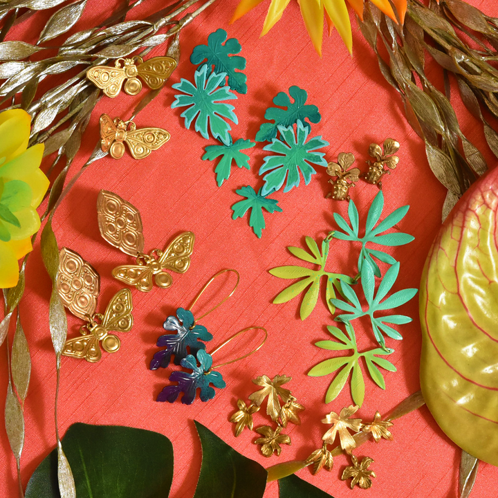 Botanica Earrings - Goldmakers Fine Jewelry