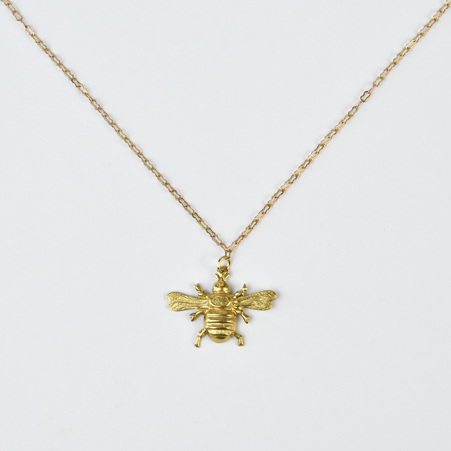 Wee Bee Necklace - Goldmakers Fine Jewelry