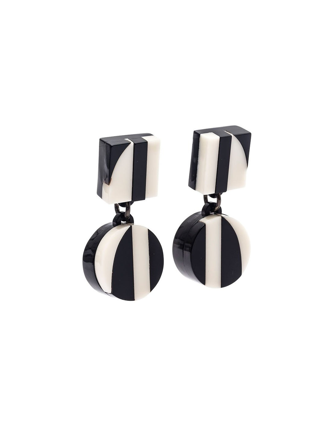 Aurora PM Two Lines Earrings - Goldmakers Fine Jewelry
