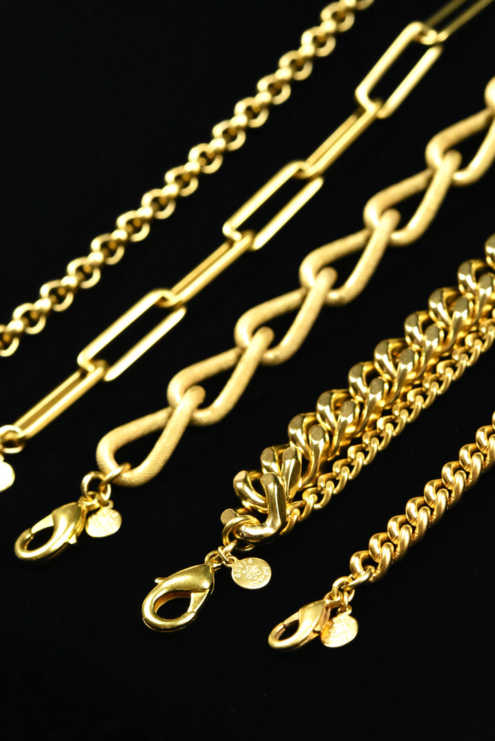 Paperclip Chain Bracelet - Goldmakers Fine Jewelry