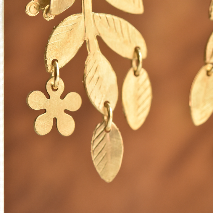 Fairy Garden Earrings - Goldmakers Fine Jewelry
