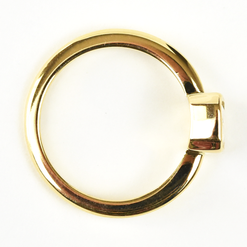 Radiant Cut Diamond Solitaire in Yellow Gold - Goldmakers Fine Jewelry