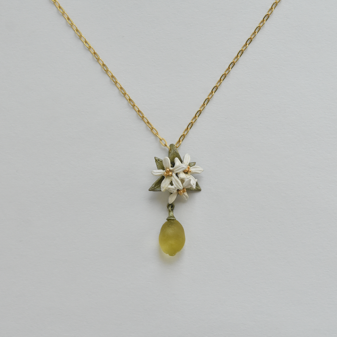 Lemon Drop Pendant Necklace - Goldmakers Fine Jewelry
