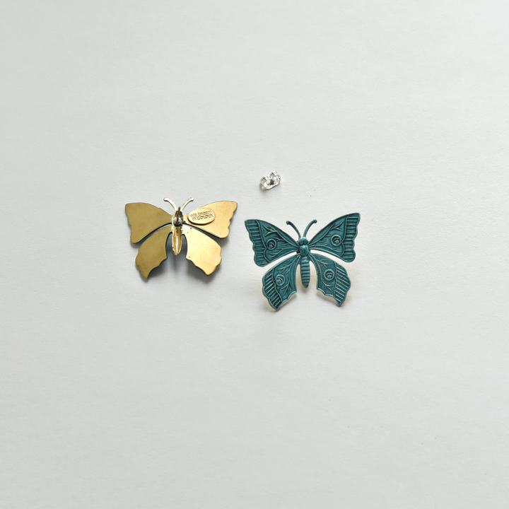 Teal Lilja Earrings - Goldmakers Fine Jewelry