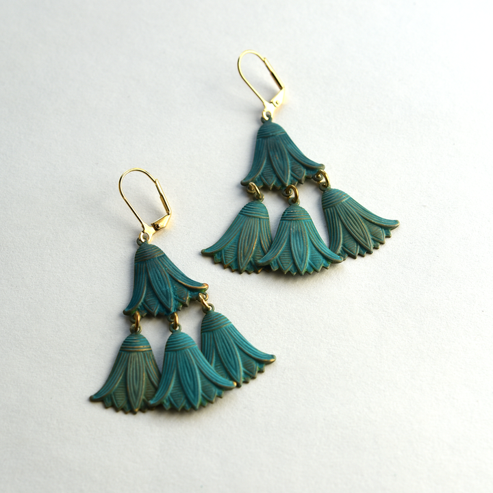 Papyrus Earrings - Goldmakers Fine Jewelry