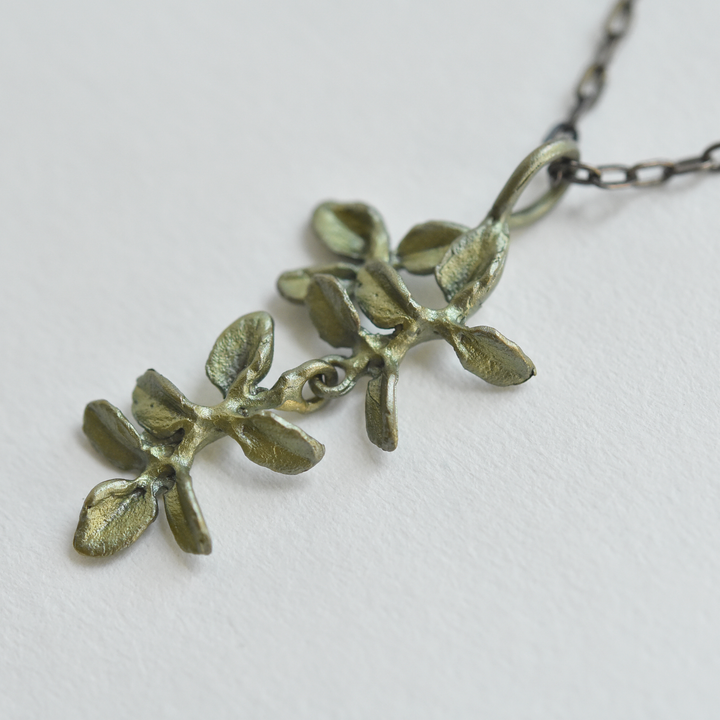 Petite Herb Necklace - Goldmakers Fine Jewelry