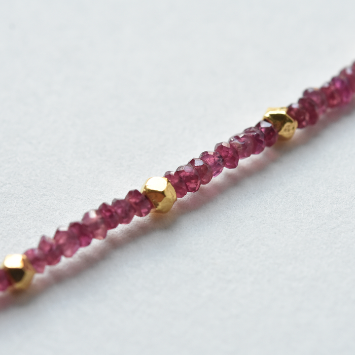 Ruby and Vermeil Bracelet - Goldmakers Fine Jewelry