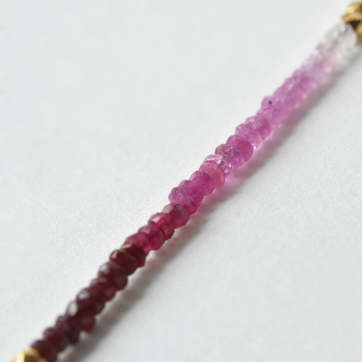 Ruby Ombre Bracelet - Goldmakers Fine Jewelry