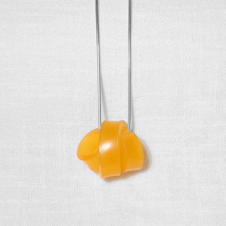 Sculptural Necklace no. 1 in Sunshine - Goldmakers Fine Jewelry
